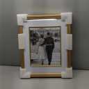 Yaetm 16x20 Gold Picture Frame with Decorative Inner Frame & Tempered Glass, Display 11x14 Photos with Mat on Wall - Portrait or Landscape - Ideal for Office & Home Dcor (Gold, 2 Pack)