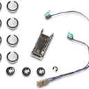 Door Handle Repair Kit Stainless Upgrade Microswitch Wiring Harness Compatible with Tesla Model S 2012-2020 Replace 1042845-00-A 1042845-00-B 1016009-00-C