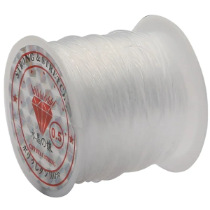 YIWU NING CHENG Plastic Bead Wire 0.5MM 20 METERS