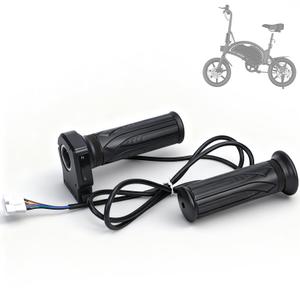 Throttle KH-DX 36V E-Bike Throttle Grip Replacement with LCD Voltage Display&Cruise Control, Compatible with Jetson Bolt Pro/ Atlas, DYU D3F/ D2F/ C3/ C4, Ancheer, 250W Electric Bike Twist Grip Accelerator