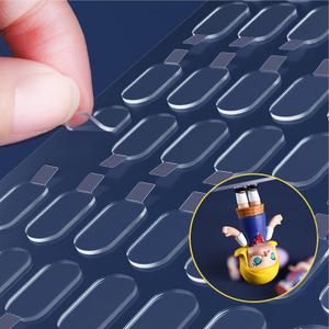 Adhesive Stick dots Two-Sided Sided Mounting Putty Stick Tack for Wall Hanging Crafts Balloons Festival Party Decorations,Clean Removable(100) (0.31" X 0.51")