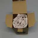 Kevin Textile Pack of 2 Outdoor Waterproof Throw Pillow Covers Decorative Square Outdoor Checkered Pillows Cushion Case Patio Pillows for Couch 12x20 inches 30x50 cm Light Beige