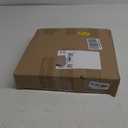 Lamp Shades Set of 2, Drum Lampshades with Leaf Design, 13" Top x 13" Bottom x 10" High (Spider) Modern Linen Lamp Shades for Table Lamp & Bedside Lamp, Assembly Required Black Lampshades Replacement