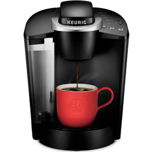 Keurig K-Classic Single Serve K-Cup Pod Coffee Maker, with 3 Brew Sizes, 48oz Removable Reservoir, Black
