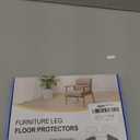 Ansible 24 Pcs Chair Leg Floor Protectors Square, Silicone Felt Furniture Leg Pads Caps Covers for Hardwood Floors (Fit:1-1/16" to 1-5/8")