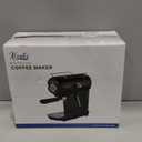 Espresso Machine, 20 BAR Pump Temperature Control, Compact Espresso Maker with Steam Milk Frother, Professional Coffee Makers for Home, Cappuccino, Latte, Gifts for Coffee Lover, Black