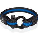 Law Enforcement Bracelet Thin Blue Line Bracelet Gift For Police Officer 7.5