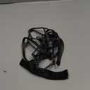 Ice Cleats, Highly Elastic Traction Cleats Grippers with Magic Tape Straps and Storage Bag, Anti Slip Walk Traction Cleats for Hiking Walking on Snow and Ice (L: Women10-15/Men9-13/foot length 255-297mm)