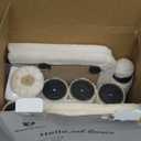 Happi N Pets 28" Cat Tree, Large Bed For Big Cats, Small Cat Tower with Soft Perch for Window Viewing, Stable Cat Tree Tower, Cat Scratching Post with Hammock, Removable Cover-Beige