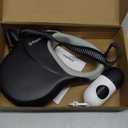 PetiFine Retractable Dog Leash with Dispenser and Poop Bags,30 FT Heavy Duty Dog Walking Leash for Medium/Large Dogs up to 110 lbs, 360 Tangle-Free Long Retract Dog Lead, One-Hand Brake, Black