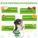 3 x Dog Paw Balm & Nose Balm (2.1oz ), Lick-Safe | All-Natural Dog & Cat Paw Protector Soother with Organic Coconut Oil for dog Dry and Cracked Paws, Nose, Elbows for Hot Pavement & Winter Protection