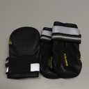 QUMY Dog Shoes for Large Dogs, Medium Dog Boots & Paw Protectors for Winter Snowy Day, Summer Hot Pavement, Water-Resistant in Rainy Weather, Outdoor Walking, Indoor Hardfloors Skid-Resistant Sole, Size: Size 8: 3.0''x3.3"(W*L) (Pack of 4)