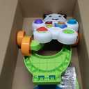 Fisher-Price Baby Push Toy Learn with Me Zebra Walker Musical Learning Activity with Lights & Fine Motor Play for Infants Ages 6+ Months 