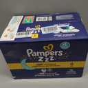 Pampers ZZZ Overnight Diapers, Size 6 (35+ lbs), 72 Count, Nighttime Protection Disposable Baby Diaper, Night Time Leak and Skin Protection
