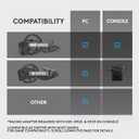 Logitech G RS Shifter & Handbrake with easy mode switching, height-adjustable handle, & included table clamp for RS & PRO Series - PlayStation, Xbox, & PC sim racing units