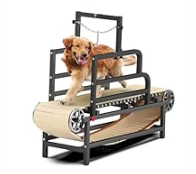 Dog Treadmill Dog Pacer for Large Medium Dogs, Dog Running Machine Exercise Equipment Pet Treadmill for Indoor Home, Up to 220 lb