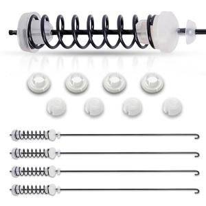 Sets 4Pcs Washer Suspension Rod Kit Replaces For Maytag MVWC215EW1 MVWC200BW0 MVWC200BW1 MVWC300BW0 MVWC300BW1, Admiral ATW4676BQ1 ATW4676BQ0 ATW4516HW0