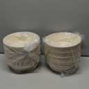 32oz Disposable Salad Bowls 150Pack, Big Paper Bowls, Large, Heavy-Duty, Eco-Friendly, Bulk Pack, Compostable Bowls, Biodegradable Made of Sugar Cane Fibers,Perfect For Salad