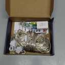 HOME LIGHTING Window Curtain String Lights, 300 LED RGB 16 Colors Changing Fairy Lights, 4 Modes with Remote, USB & Adapter Powered for Halloween Christmas Party Wedding Home Garden Wall Decorations