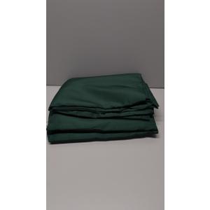 Obstal 2 Pack Blackish Green Table Cloths for 6 Foot Rectangle Tables - Water Resistant Washable Fabric Polyester Rectangle Table Cover Protector for Wedding, Banquet and Trade Shows