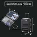Samsonite Omni 2 Global Carry-On Spinner Luggage - Compact Size For International Travel - Airline-Approved - Features Expandable Polycarbonate Shell, 360 Wheels, USB Power Hub - Charcoal - Black