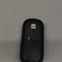 Wireless Bluetooth Mouse, Rechargeable, LED, Silent, Ultra-thin Design (Bluetooth 5.2 and 2.4GHz USB Receiver) | Portable Computer Mouse for Laptops, iPads, MacBooks and Apple Devices (Black)