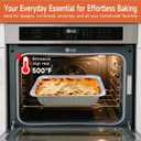 Disposable Aluminum Foil Pans with Lids 9x13-10 Pack Aluminum Foil Pans, Heavy Duty Aluminum Baking Pans for Cooking, Baking, Meal Prep, Parties & Food Storage