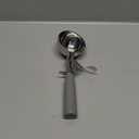 4 oz Ice Cream Scoop with Trigger Release #8  Stainless Steel Versatile Tool for Baking, Cookies & Desserts Spoons, Dishwasher-Safe, Ergonomic Design, Great as Valentines Day Gifts for Dessert Lovers