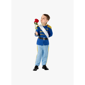fun shack Boys Prince Costume - Kids Prince Charming Dress Up Outfit for Boys - Royal Dress Up Costume for Kids Size M