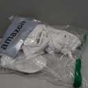 Nike Everyday Cushioned Training Crew Socks (6 Pairs) (Medium, White/Black)