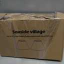 Empire Lamp Shades Set of 2, 6" Top x 16" Bottom x 10.8" High, Large Beige Lamp Shades for Table Lamps Floor Lamps, Natural Linen Lampshades Replacement, Spider, Harp Holders Included, Easy Assembly