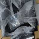 Large Locking Mailbox for Outside, RAINHOL All-Metal Modern Security Mailbox with 2 Keys, 21" x 11.2" x 10.5", Black