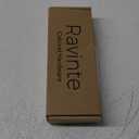 Ravinte 10 Pack Finger Pulls for Cabinets 200mm/7.87" Length Black Edge Pulls Matte Black Finger Cabinet Pulls Concealed Handles for Kitchen Drawer Finger Edge Pull Tab Handle (200mm/7.87" Overall Length)