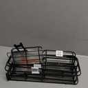 YASONIC Shower Caddy, 100% Rustproof Shower Shelves for Inside Shower, No Drilling Bathroom Organizers and Storage, 6 Pack Large Capacity Bathroom Shelves for Kitchen & Home Decor (XL, Black)