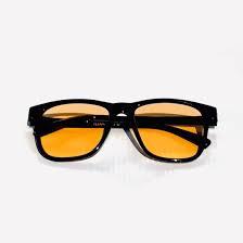  Orange Photochromatic Sunglasses, Black Frame, Transition Lens