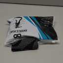 INDEEMAX Ankle Brace for Sprained Ankle Compression Sleeve, Copper Infused Ankle Support Brace for Women & Men, Plantar Fasciitis Relief Achilles Tendonitis, Sports Running, Silver Black, XL