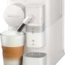 Nespresso Lattissima One Original Espresso Machine with Milk Frother by De'Longhi, Silky White