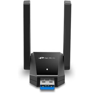 TP-Link USB 3.0 WiFi Adapter for Desktop PC (Archer TX30U Plus)-AX1800 WiFi 6 Dual-Band Plug and Play Wireless Network Adapter with 2.4GHz, 5GHz, 2High Gain Antenna, WPA3, Supports Windows 11/10