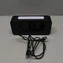 Topski Loud Alarm Clocks for Bedrooms Heavy Sleepers, Plug-in Digital Bedside Clock with RGB Night Light, Large Display, Dual Alarm, Snooze, Dimmable, 3 Volumes