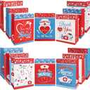 4 x Fancy Land Nurses Week Gift Bags Thank You Nurses 18 Goody Bags Nurse Appreciation Healthcare Party Supplies Cute
