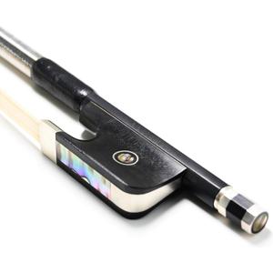 Full Size Carbon Fiber Viola Bow (White 4/4)