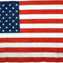 3x5' Battle-Tough US Flag, Durable All-Weather Nylon American Flag, Sewn Stripes and Embroidered Stars for Outside, Made in USA by Gettysburg Flag Works
