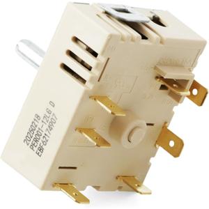 EBF62174907 Infinite Control Switch Compatible with LG Range Surface Element Rotary Switches Replace EBF62174902 EBF62174904 PER001-12LG D PER001-12S D