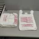 Reli. Thank You Plastic Bags (350 Count) (11.5" x 6.5" x 21") (White) - Grocery, Shopping Bag, Restaurants, Convenience Store