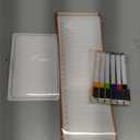 Mr. Pen- 4" x 12" Magnetic Dry Erase to Do List, 11 pcs, Neon Style, 4X Dry Erase to Do List White Board, 6X Colorful Whiteboard Markers and 6" x 4" Magnetic Whiteboard Note