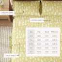 Great Bay Home Flannel Sheet Set Full Size - 100% Turkish Cotton, Double-Brushed, Lodge-Printed Bed Sheets - Ultra-Soft, Cozy, 4-Piece Bedding Set (Winter Forest - Sage/Red)