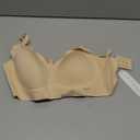 OEAK Womens Wireless Jelly Bras Comfortable Push Up Bra No Underwire Gel Bra Full Support Lift Everyday Seamless Tshirt Bras (Medium, Beige)