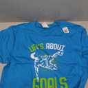 Life´s About Goals Soccer Player Boys Kids Youth T-Shirt Medium