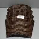 GRANNY SAYS Christmas Wicker Tree Collar for 4-7.5 ft Trees, 22" D Christmas Tree Stand for Champagne Trees, Beautiful Tree Skirts, Basket for Bottom of Christmas Trees, Brown