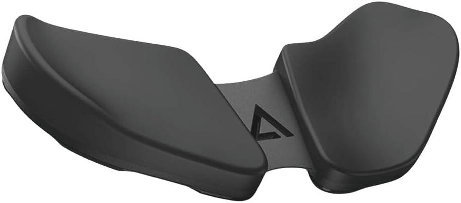 DELTAHUB Carpio 2.0 - Left-Handed Truly Ergonomic Wrist Rest for Mouse, Carpal Tunnel Support, Pain Relief, Anti-Fatigue, Easy Glide, Sleek, Office Computer, Laptop, Gaming - Large, Black